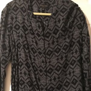 Super Soft, Button Front Top by Banana Republic